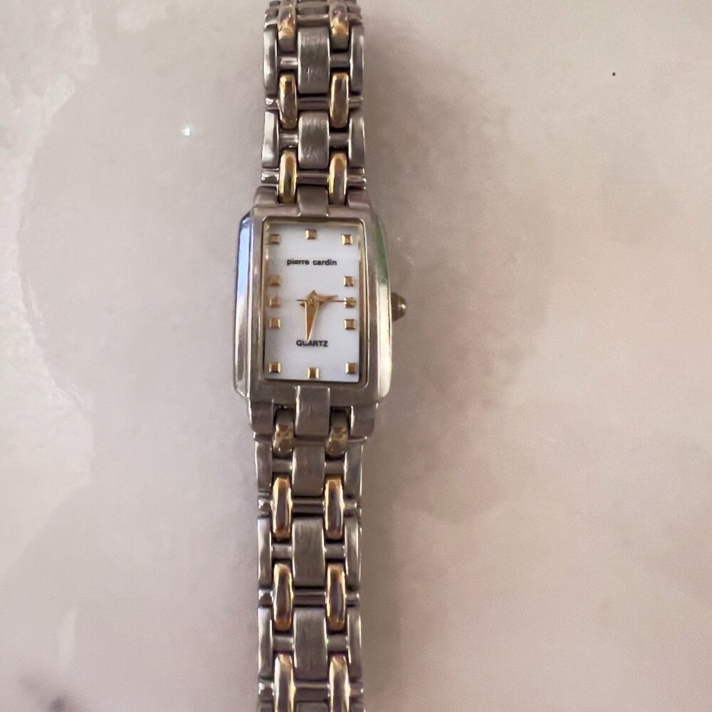 Vintage Pierre Cardin Two-Tone Watch - Picture 3 of 5